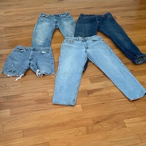 Levi's VINTAGE Jeans Blue MISCELLANEOUS SIZE LOT